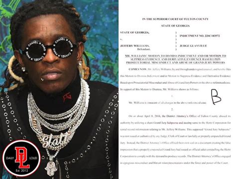 young thug case illegal evidence.